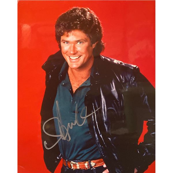 David Hasselhoff Signed Photo