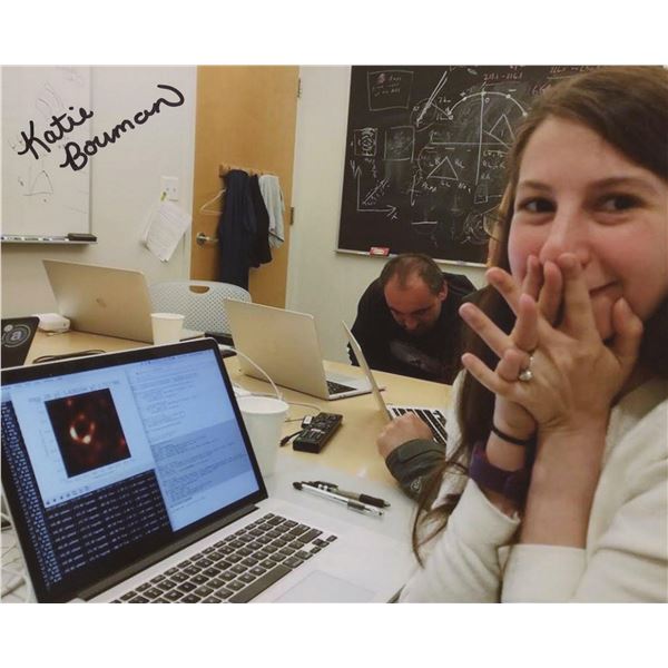 Katie Bouman signed photo