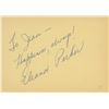 Image 1 : Eleanor Parker signed note
