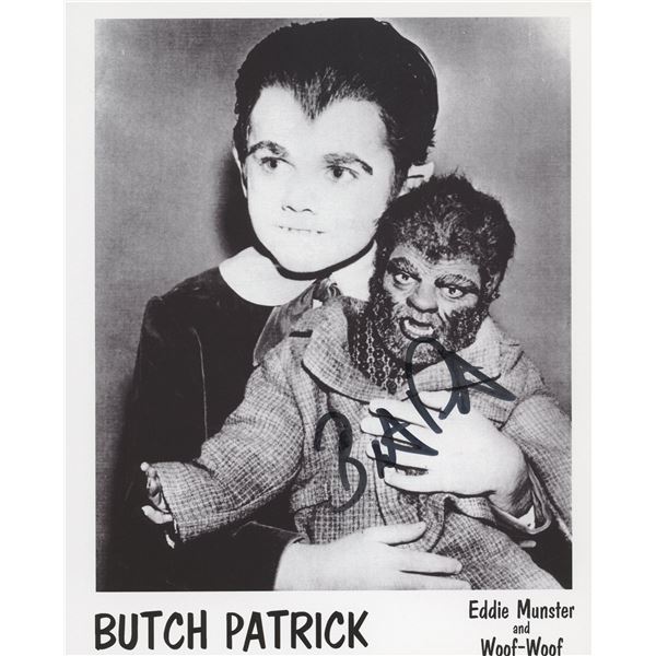 The Munsters Butch Patrick signed photo