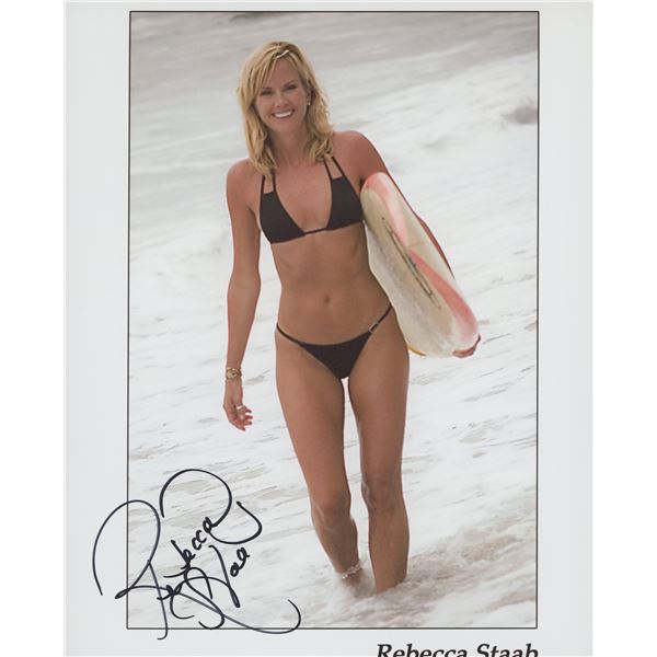 Rebecca Staab signed Miss America contestant photo