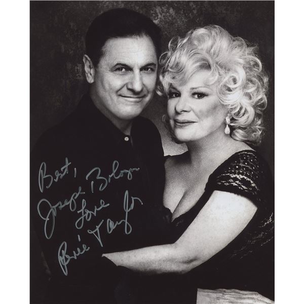 Joseph Bologna and RenŽe Taylor signed photo