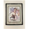 Image 1 : St. Louis Browns Pete Gray signed original artwork
