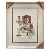 Image 1 : Texas Rangers Juan Gonzalez signed lithograph. 32x26 inches