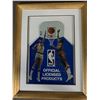 Image 1 : Larry Bird and Magic Johnson signed NBA promotional cut out