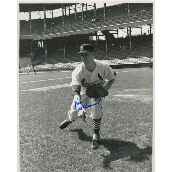 Von McDaniel signed photo