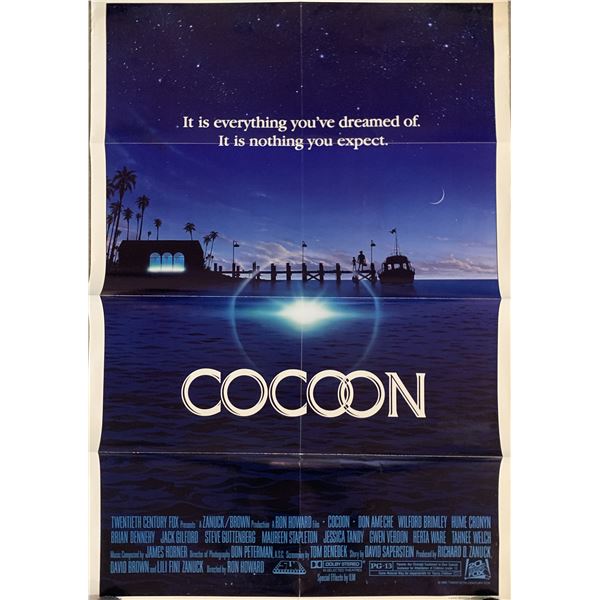 Cocoon original vintage movie poster.