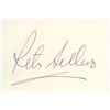 Image 1 : Peter Sellers signature cut