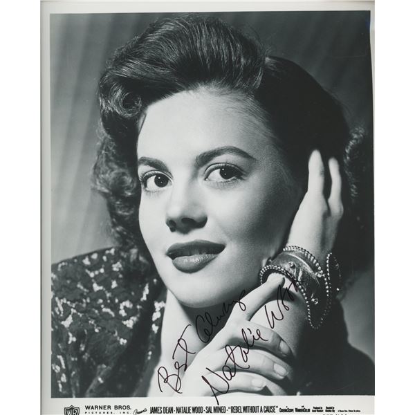 Natalie Wood signed "Rebel Without a Cause"  movie photo