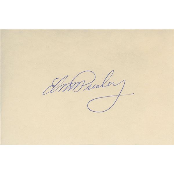 Elvis Presley signature cut