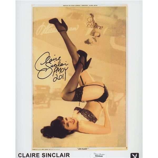2011 Playboy Model of the Year signed photo