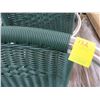 Image 2 : 12 New Green Wicker / Alum Bar Stool 12 x $