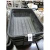Image 2 : Stack of 8 Black/Brown/Grey Bus Pans