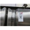 Image 2 : Avantco S/S 2 Door Ref. Reach In Cooler On Wheels 48 Deg.