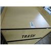 Image 2 : Light Oak Trash Can Cabinet