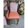 Image 2 : 29-Mahogany/Red Padded Bar Stools - 29 X $