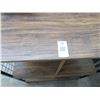 Image 2 : Contemporary Faux Wood/Metal Storage Rack