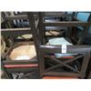 Image 2 : 15-Mocha/Magenta Padded Bar Stools - 15 X $