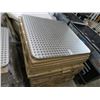 Image 1 : 22-Brushed Aluminum Tabletop - 35" x 35" - 22 X $