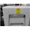 Image 2 : 7-White Metal Stools - 7 X $