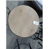 Image 2 : 5-Metal/Wood Swivel Bar Stools (No Back) - 5 X $