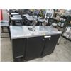 Image 1 : True 5' 2 Door Ref. 4 Keg Cooler  35 Deg.