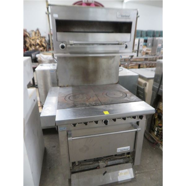 Garland Gas 2 Burner Range w/Salamander