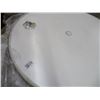 Image 2 : 28-Round 38" White Patio Tabletop - 28 X $