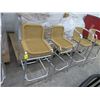Image 1 : 19 New Tan Wicker / Aluminum Bar Stools 19 x $