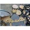 Image 3 : Ornate Hanging Lamps (2) Panels Damaged