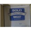 Image 2 : 20 Solo Case of 1000 Heavy Weight Plastic Knives 20 x $