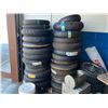 Image 1 : APPROX 34 NEW MOTORCYCLE TIRES (IN STORAGE OVER 10 YEARS)