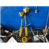 Image 1 : 2 X QUARTZ AREA LIGHTS WITH TRI-POD STANDS AND 50' EXTENSION CORD