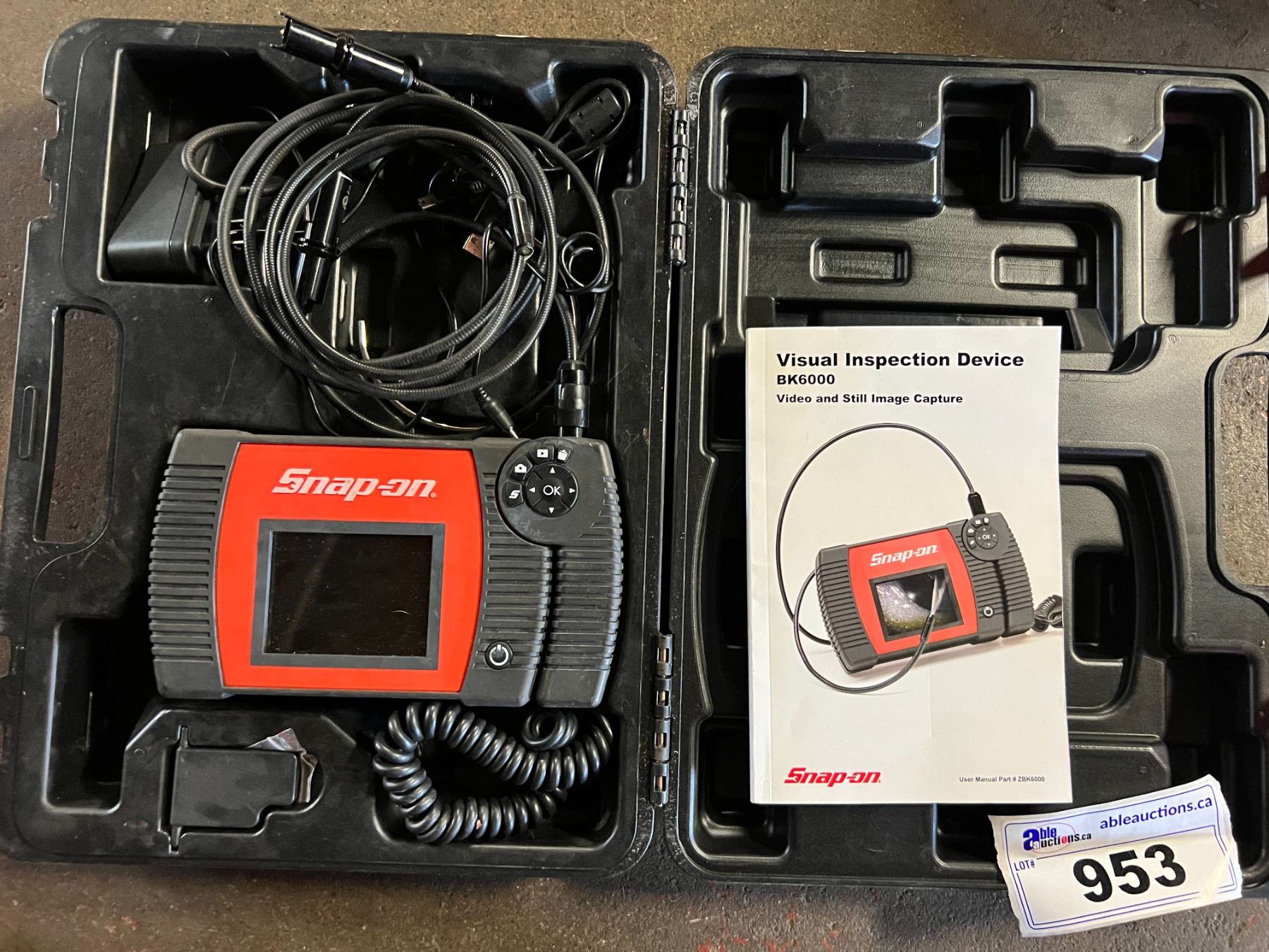 SNAP-ON BK6000 VISUAL INSPECTION DEVICE