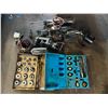 Image 1 : BOX OF SPECIALTY TOOLS, HONDA VALVE SEAT GRINDER, VALVE SEAT SPECIALTY BITS, BATTERY CHARGER