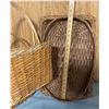 Image 2 : Wicker Collection #2 with Baskets and trays