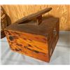 Image 1 : Shoe Shine Box with Polish and Brushes