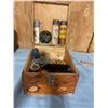 Image 2 : Shoe Shine Box with Polish and Brushes