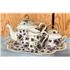 Image 1 : Purple Pansy Tea Set by Allison L. L.