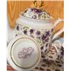 Image 3 : Purple Pansy Tea Set by Allison L. L.