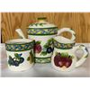 Image 1 : Mediterranean Inspired Tea Set