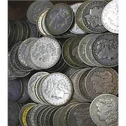 Lot of 25 Morgan Silver Dollars