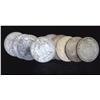 LOT OF 20 MORGAN SILVER DOLLARS 1878-1921