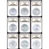 Image 2 : Set of Silver Eagle MS69 NGC 1986-2009