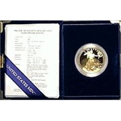 Proof One Ounce $50 Gold Eagle-