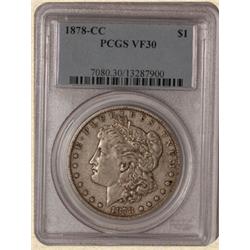 1878-CC Morgan $ VF30 PCGS
