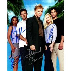 CSI Miami Cast Autographed Photo