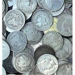 Lot of 10 Morgan Silver Dollars