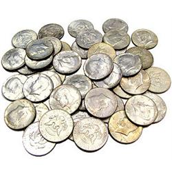 Lot of 10 Kennedy 1964 90% Silver Halves