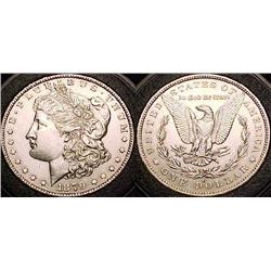 1879 S BU Morgan Silver Dollar